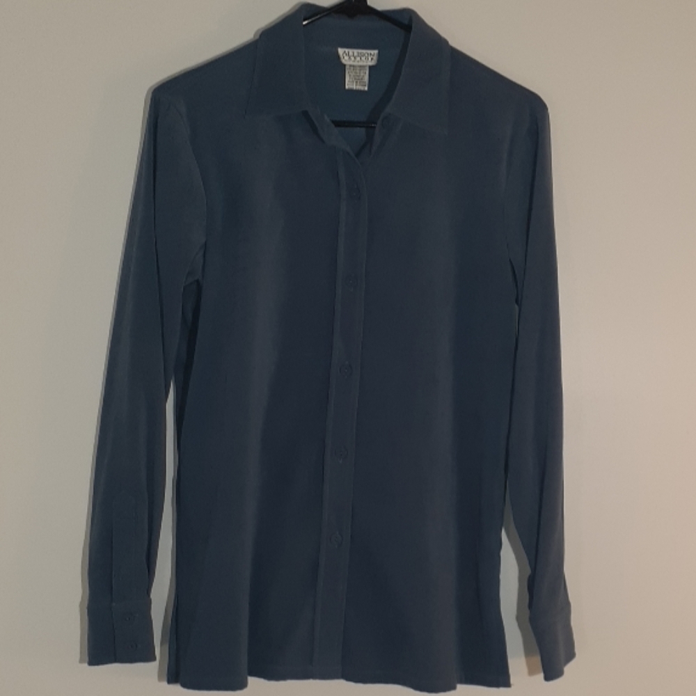 Allison Taylor Button Down Blouse S - image 1